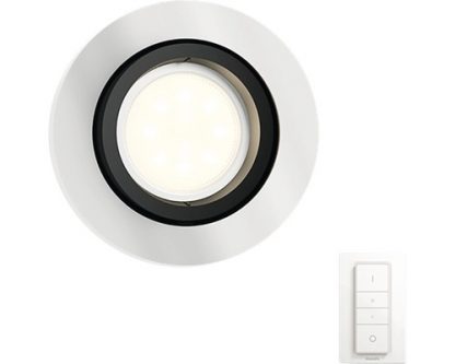 PHILIPS HUE Inbouwspot Milliskin aluminum Energieklasse A