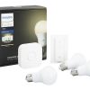 PHILIPS HUE Starterset White 3x E279,5W peervorm Energieklasse A+_3