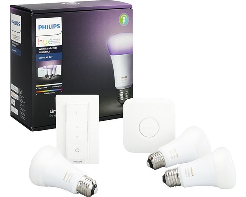 PHILIPS Hue White ambiance starterset E27 – Webshop ICT Dokter Zwolle