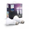 Philips Hue E27 2x Ledlamp White & Color Ambiance _1