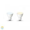 Philips Hue GU10 2x Ledlamp White Ambiance